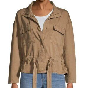 TIME AND TRU BROWN UTILITY JACKET GREAT CONDITION